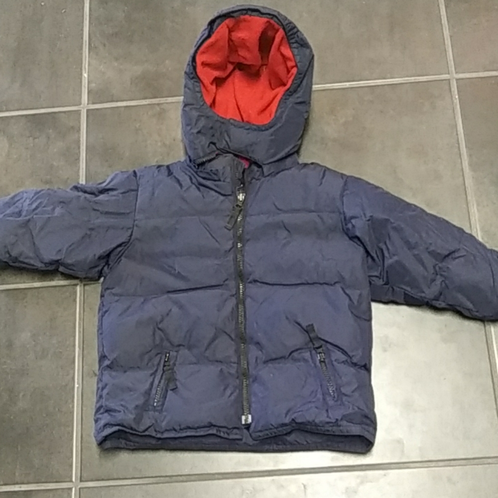 baby Gap thick winter coat 3t boys navy blue